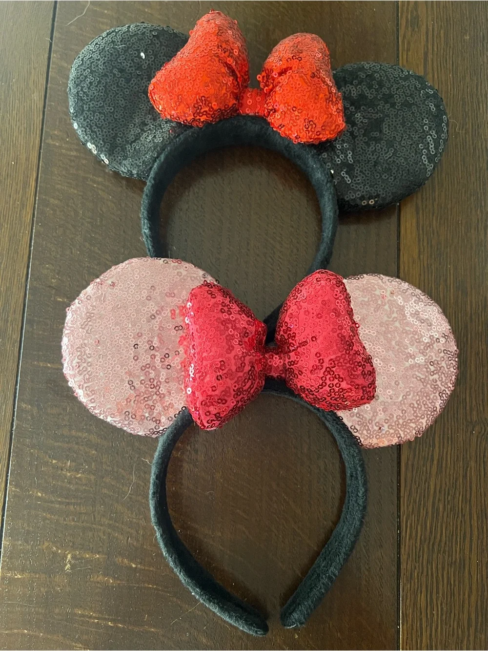 Disney Minnie Mouse Headband with Bow set